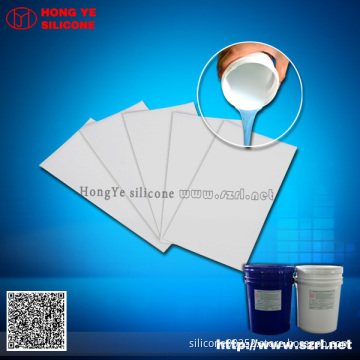 silicone rubber for coating textile